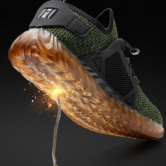 Unisex Work Sneakers Breathable/Comfortable Shoes - Picture 2 of 14